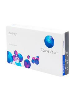 Biofinity 6 lenses per box